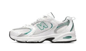 New Balance 530 White Silver Green