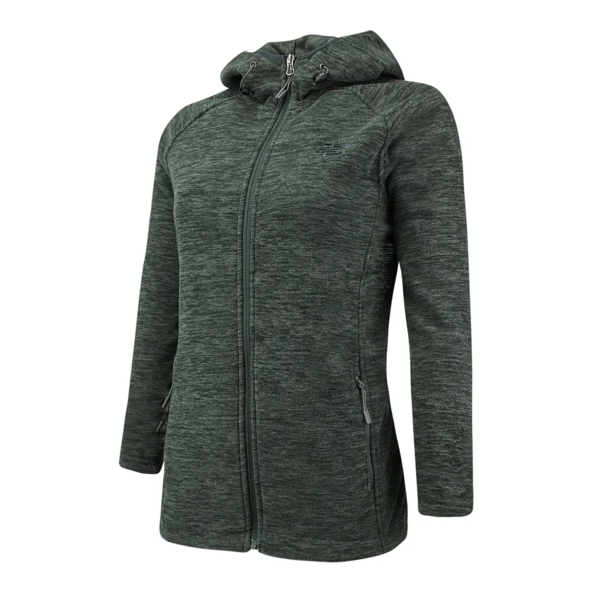 New Balance Women's Full Zip Fleece Hooded Jacket