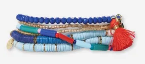 Out of the Blue/Mixed bracelet stack