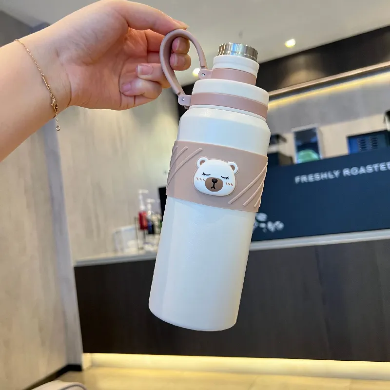 Premium Japanese Style Outdoor - Stainless Steel Water Bottle for Office & Gym