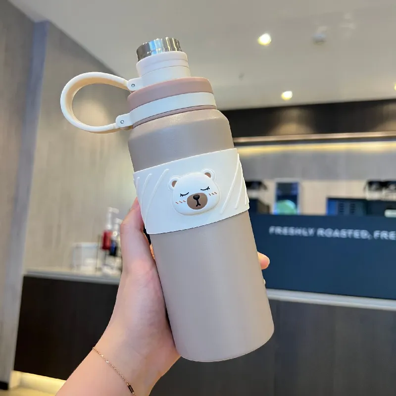 Premium Japanese Style Outdoor - Stainless Steel Water Bottle for Office & Gym