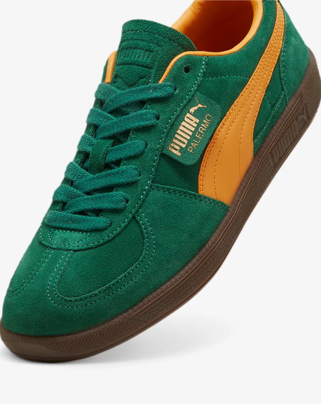 Puma Palermo 'Vine-Clementine- Mustard Green’ Sneakers