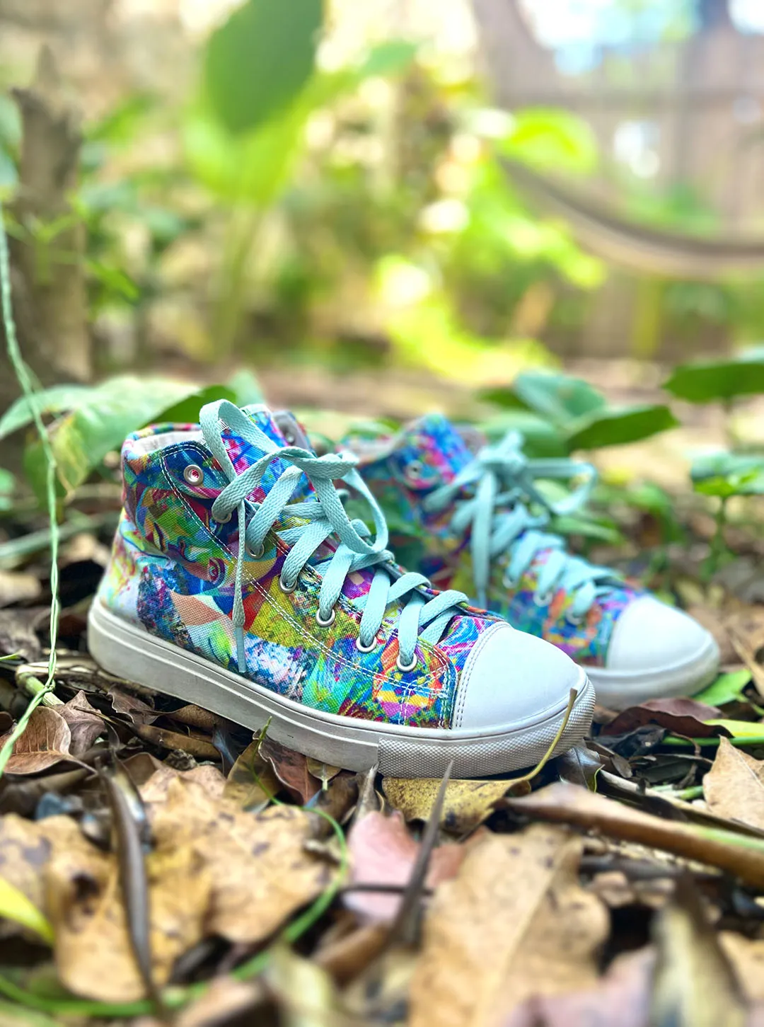 "VIBES" Canvas Shoes (Woman )