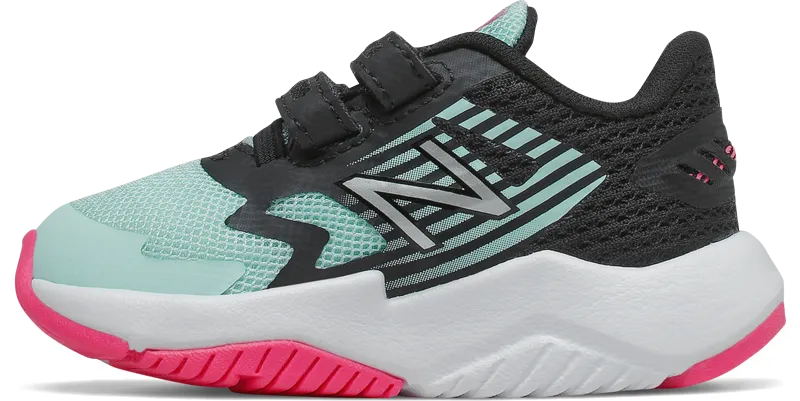 Rave Run - White / Mint / Black / Alpha Pink Velcro