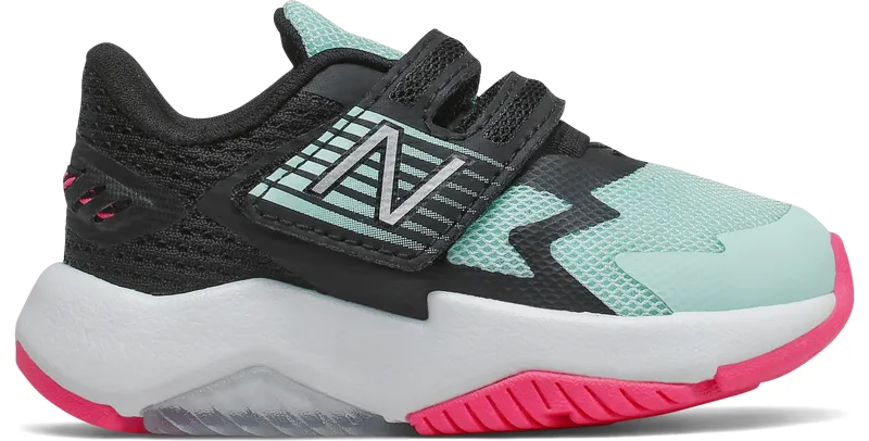 Rave Run - White / Mint / Black / Alpha Pink Velcro