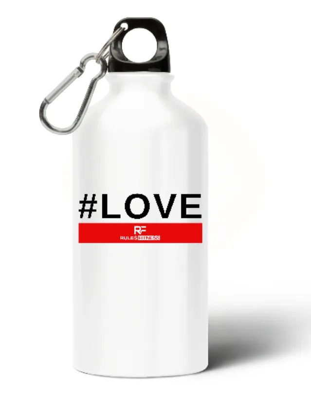 Rulesfitness Love Water Bottle