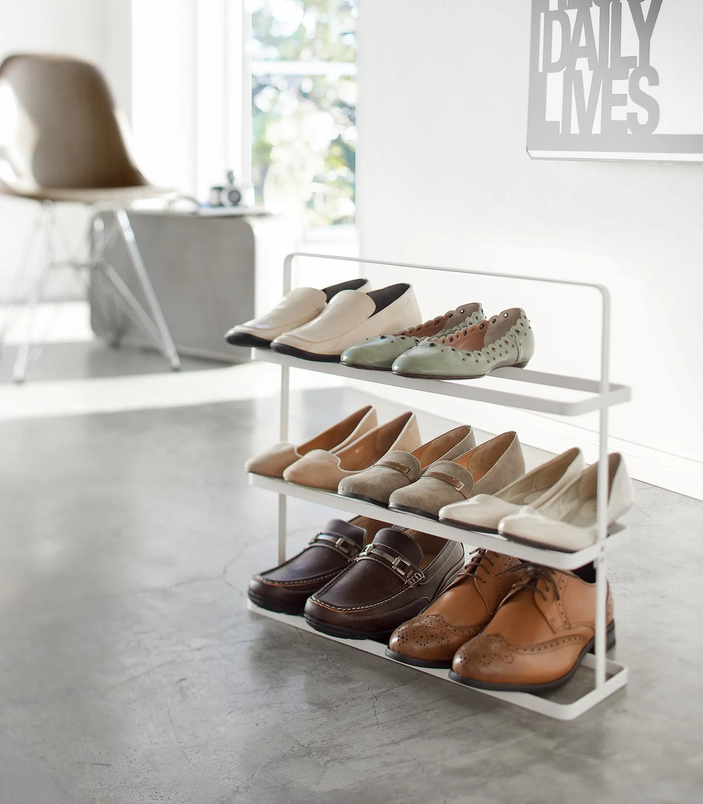 Shoe Rack (18" H)  - Steel