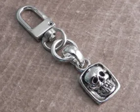 Square Skull Clip-On