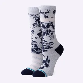 Stance Socks - Women's - Harbor Crew - Grey