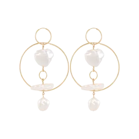 Verona Earrings - Gold