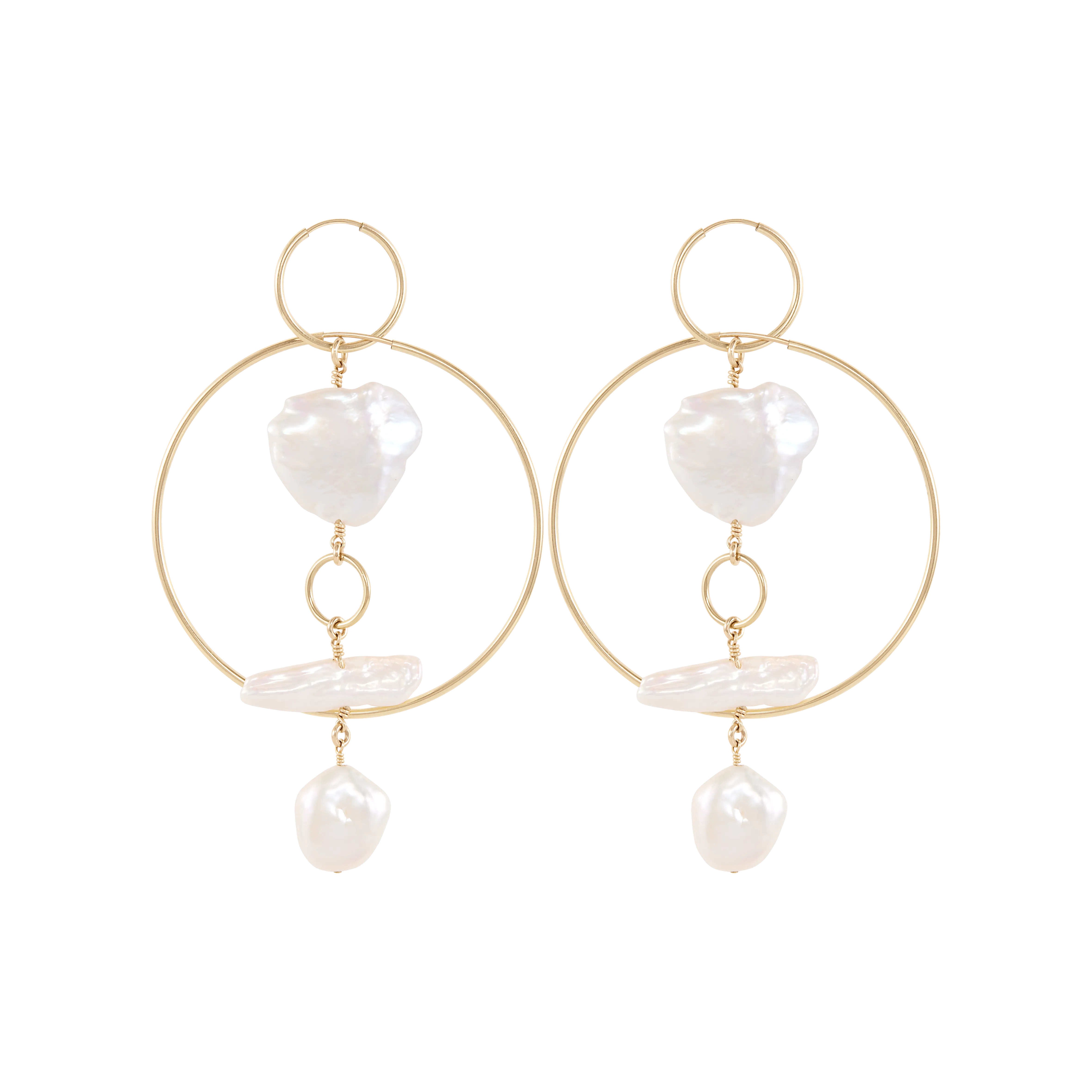 Verona Earrings - Gold