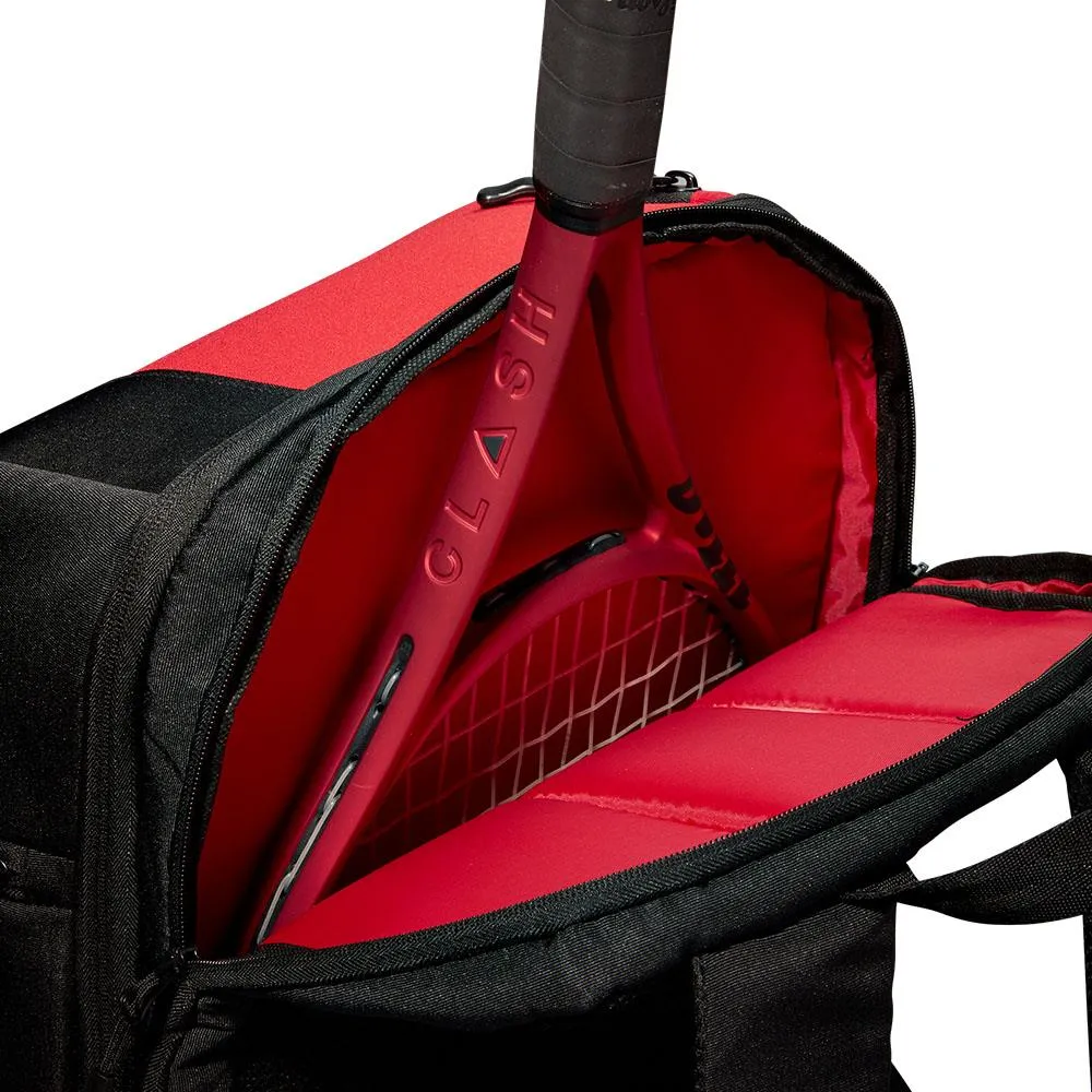 Wilson Super Tour Clash Backpack - Red/Black