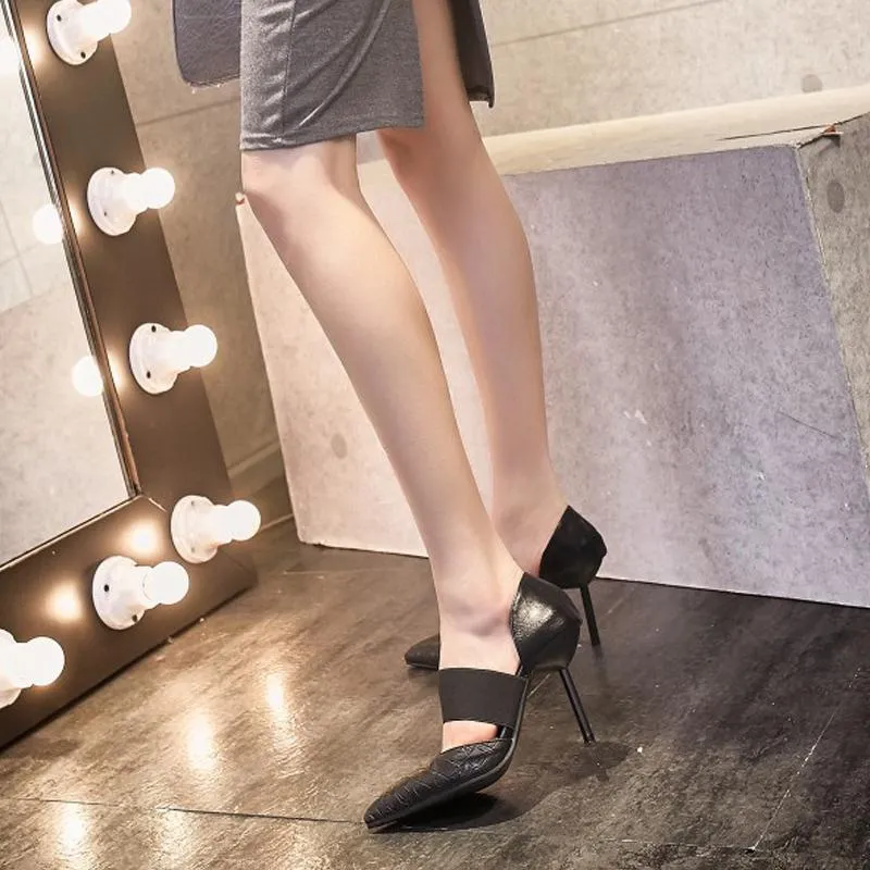 Women High Heel Dress Shoes with Pointed Toe