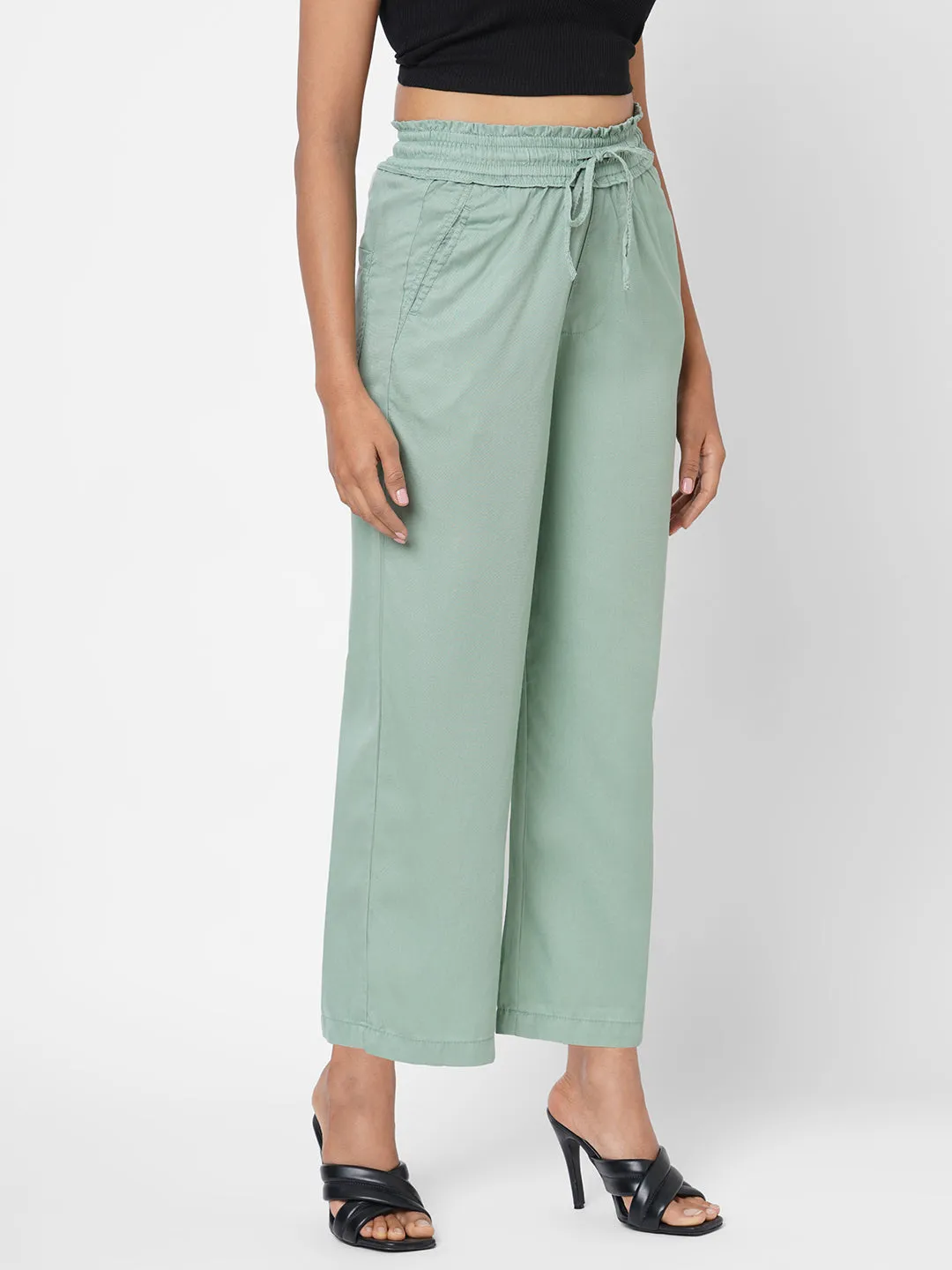 Women High-Rise Comfort Fit Culottes